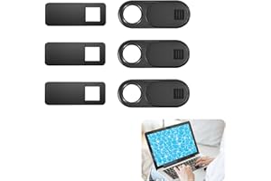 GOERPN Webcam Abdeckung 6er-Pack,Cover Kamera Laptop,Ultra dünn Web Kamera Abdeckung für iMac Computer kameraabdeckung Slider Kamera Cover für MacBook Mac Handy Smartphone Schutz Ihrer Privatsphäre Online