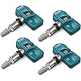 MOBILETRON MORESENSOR Signature Series 433MHz TPMS Tire Pressure Sensor 4-Pack | Preprogrammed for Select 60+ American Brand Models | Replacement for 52088990AE | Clamp-in | NX-S018-4