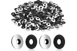 ENUTROF Rondelle Piatte 300pezzi Rondelle di Tenuta con Guarnizione EPDM per Elettrodomestici Macchinari Industriali Edilizia Viti Tenuta M5.5 x 16 mm Spessore 2.5mm (M5.5x16mm)