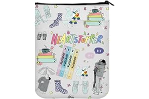 KUIYAI Buch-inspiriertes Geschenk für TV-Show-Liebhaber, Geschenk, hohe Blätter, Buchhülle für Buchliebhaber, LGBTQ Geschenk-Buchtasche (Hi Book SleeveUK)