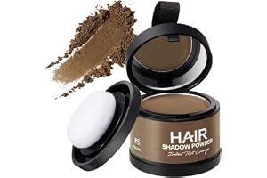 Hårpulver 4 g, för hårrötter, hårförtjockning, hårconcealer, för kvinnor och män, vind- och vattenfast för att dölja rötterna