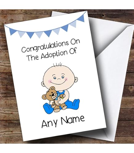 Congratulations On Your Adoption Greeting Card | The Popcorn Factory