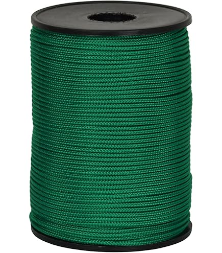 G2PLUS 6 mm paracord touw, zwart nylon touw, 30 m multifunctioneel outdoor touw, klimtouw, wastouw voor kamperen, tuin en buiten