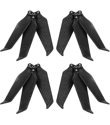 4 Paires D'Hélices Pliables Pour DJI AIR 2S / Mavic AIR 2 - Faible Bruit - Orange - MotuTech 7238F