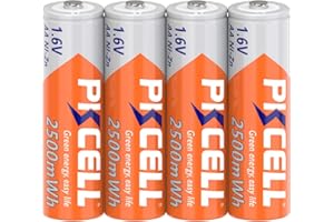 Akumulatory AA NIZN 1,6V 2500 mWh lekka bateria do myszy,zabawki,opakowanie 4,PKCELL