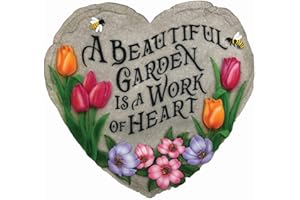 Spoontiques - Garden Décor - Beautiful Garden Stepping Stone - Decorative Stone for Garden