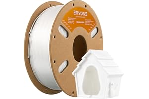 ‎ERYONE ERYONE Filament ASA 1.75mm +/- 0.03mm, ASA 3D Printer Filament Perfect for Printing Outdoor Functional Parts, 1kg / Spool, White