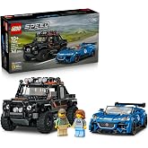 LEGO Speed Champions Jaguar Project 7 ve Land Rover Defender 77264 | 10 Yaş ve &Uuml;zeri Kız ve Erkek &Ccedil;ocuklar i&ccedil;in 2 S&uuml;r&uuml;c&uuml; Mini