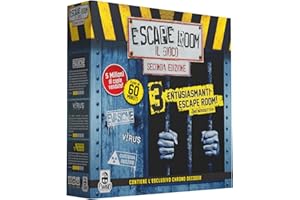 Cranio Creations - Escape Room Il Gioco Nuova Edizione, 3 Appassionanti Nuove Avventure Per L'Escape Room Da Tavolo Più Famosa, Edizione in Lingua Italiana