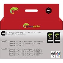 COLORETTO 575 XL Druckerpatrone Schwarz Für Canon PG-575XL – Kompatibel Mit TR/TS Serie
