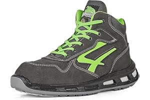 U-POWER DON'T WORRY... BE HAPPY! Scarpe Antinfortunistiche da Lavoro U-Power RL20023-39 - Calzado de seguridad gama Red Lion Modelo Kick S3 Ci SRC Talla 39Unisex - Adulto