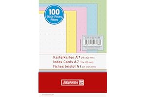 BRUNNEN Tarjetas A7 dotted