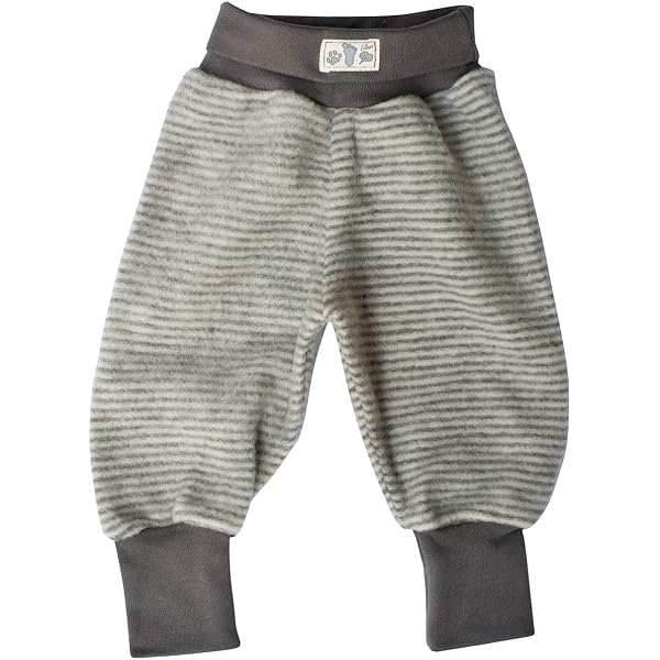 Pantalon Bébé En Laine Biologique – Tissu éponge Doux, Chaud, Fabriqué En Allemagne