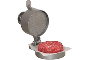 TECH DISCOUNT Presse à Burger, Professionnel Hamburger Cuisson Grill Barbecue Steak Haché Boeuf Viande Restaurant Accessoire Pique Nique