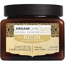 ARGANICARE Shampoo & Conditioner Mit Rizinusöl – Fördert Haarwachstum, Stärkt & Glänzt, Beruhigt Kopfhaut, 2x 400 Ml