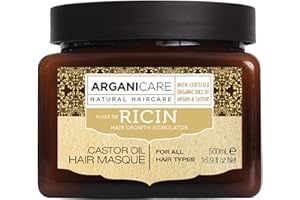 Arganicare Masque renforçateur Arganicare à l’huile de ricin Bio. 500ml