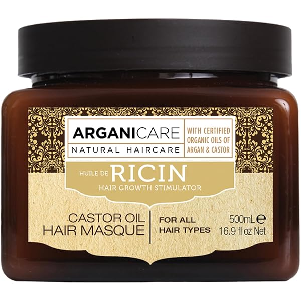 Arganicare Haarmaske Mit Kaktusfeige – Spendet Feuchtigkeit, Stärkt & Verleiht Glanz, 500 Ml