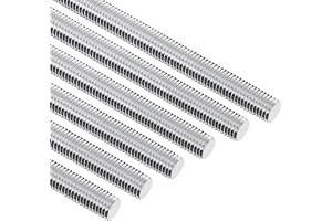 qjuwhua 10 stycken gängstänger M4 x 250 mm rostfritt stål A2 full gänga DIN | V2A gängstift M4 gängstång gängbultar för möbelmontering vardagliga fästningar reparationer av apparater och