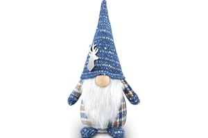 Gehydy Gnomo Navidad Decoración Nomo Duende Peluche Adornos Navideños Christmas Decorations para Hogar Casa 31cm