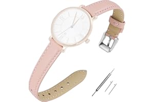 EACHE Top Grain Watch Straps for women ladies Leather Watch Strap Sweatproof 12mm 14mm 16mm 18mm 20mm