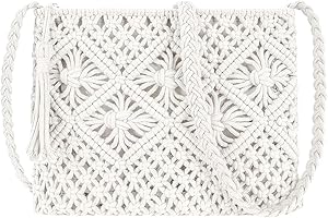 ZQSFPK Cross Body Bag Women, Handbags & Shoulder Bags, Handmade Braided Style, Spacious and Practical, Unique Fashion Sense, for Vacation, Party, Dating, Beach, for Your Lover, Sister, Daughter or Yourself
