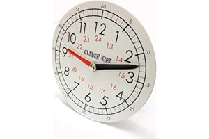 CLEVER KIDZ TIME TEACHING CLOCK / MAGNETIC