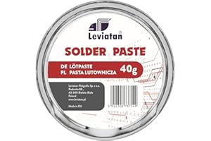 D.RECT Pasta per Saldatura | Solder Paste SMD | Grasso Saldante Barattolo come Liquido per Saldatura | per la Saldatura | di Elementi | di Costruzione Montabili su Superficie, 40 g