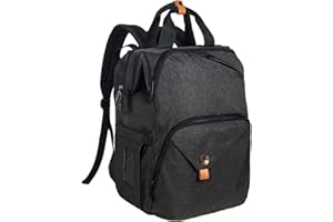 Hap Tim Sac à langer pour bébé avec des sangles de poussette, sac à dos imperméable pour bébé pour le nouveau-né/père