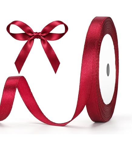 Nastro Raso Poliestere Confezione Regalo 6/12/25/38/50/100 mm x 25 m