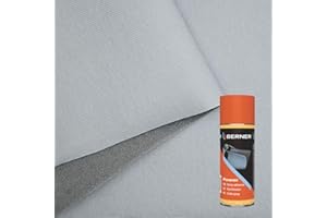 TRAMATESSILE - Kit Reparation Ciel de Toit Voiture - Tissu anti-tâches et anti-traces de doigts - Fabriqué en Italie