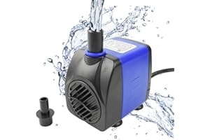 Conquerall CHA-750 720L/H AC 220V 185GPH Pompa sommergibile 12W con prevalenza elevata per vasche per pesci, acquari, fontane da tavolo, idroponica e fontane per animali domestici