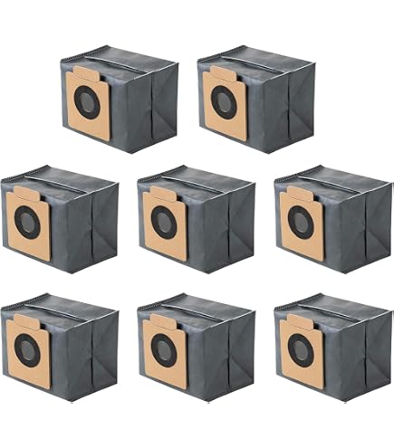 Hannets Set 8 Spazzole Laterali Di Ricambio Per Eufy RoboVac - Compatibili Con 11S, 30C, 15C, G10 Hybrid