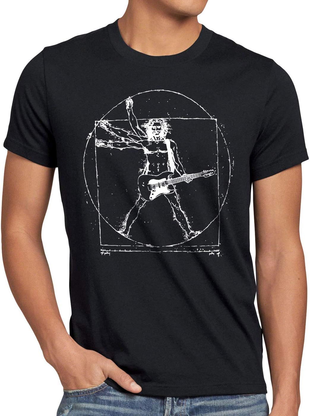 style3 Da Vinci Rock Camiseta para Hombre