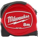 Milwaukee - Flexómetro 8m x 25mm métrica - Tape Measure S8/25-1pc