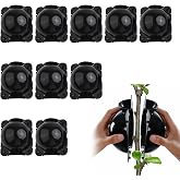 KARELLS 10 Pieces Box Grow Roots Plants,Plant Rooting Device,Reusable Ball Propagation Device Grafting Box Rooting (S,Black)
