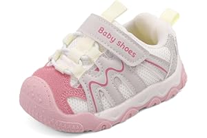 MASOCIO Zapatos Bebé Niño Niña Zapatillas Primeros Pasos con Suela Goma Suave Antideslizante