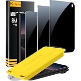 Ferilinso 3 Pack Privacy Screen Protector for iPhone Ultra Fold | 9H tempered glass, anti-scratch, anti-spy protection, easy