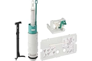 Geberit 240515001 Set de conversión de cajas integradas de doble descarga Geberit Impuls construido entre 1978 y 1987