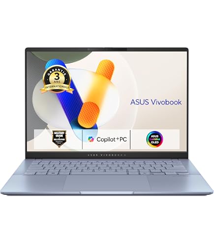 ASUS Zenbook 14 OLED - PC Portable Léger Avec Écran OLED FHD+, AMD Ryzen AI 5, 16 Go RAM, 512 Go SSD | Ultraportable Performant - 2