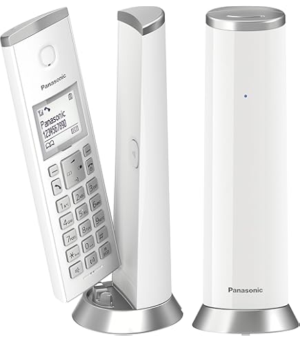 Philips Duo D2702B - Téléphones Fixes Sans Fil, écran Rétroéclairé 4,6", Microphone Vertical, Appels Mains Libres, Jusqu'à 14 Heures, Antenne Optimisée, Deux Téléphones, Noir