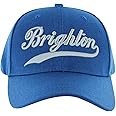 TOMENGBEIAABBCC Brighton 3D Soccer Baseball Cap (100% Cotton & Adjustable)