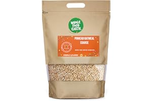 Wholefood Earth Avoine concassée stabilisée, 1 kg - Sans OGM - Riche en fibres