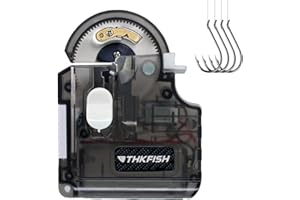 THKFISH Hameçon électrique Hamecon Peche Accessoire Peche Équipement de pêche Machine Automatique électrique Portable Crochets de pêche 1pièce