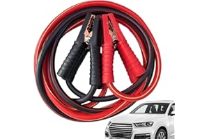 Aznever Springkabel, Starthilfekabel für Autobatterie, Robuste Kfz-Starthilfekabel mit stabilem Strom, sicheres Auto-Überbrückungskabel-Set für Starthilfe bei Totem oder schwachem rt