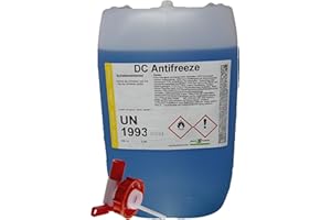 ‎DC ANTIFREEZE DC DruckChemie GmbH Antifreeze Scheibenenteiser Auto 20L + Auslaufhahn - Leistungsstarker Entfroster für Autoscheiben, Seitenspiegel & Scheinwerfer