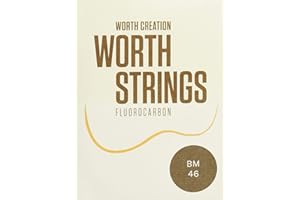 Worth Strings Ukulelen Saiten Brown Fluoro-Carbon für Konzert/Sopran
