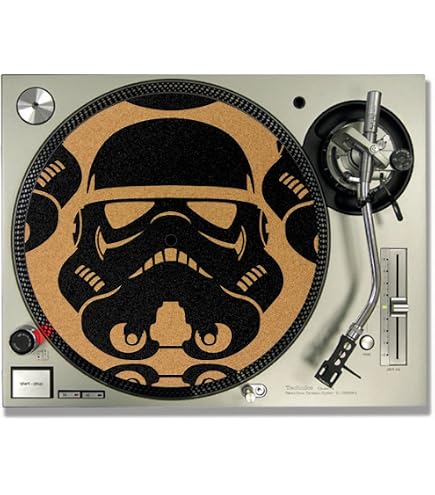 Feutrine Imprimée Pour Platine DJ - Motif Gorille Qui Fume - 12 Pouces (30.5cm)