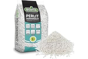 BIOVITA DECORATIVE STONES & GARDEN MINERALS BIOVITA Perlite 1L – Perlite per piante sul suolo – 3 – 6 mm – miglioramento del suolo – substrato di ritenzione dell'umidità – ideale per giardino e piante da appartamento