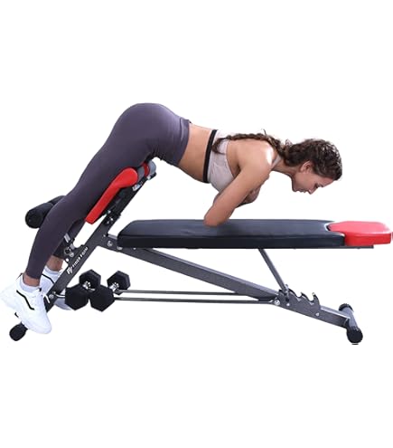 Adjustable Weight Bench - Workout Foldable Strength