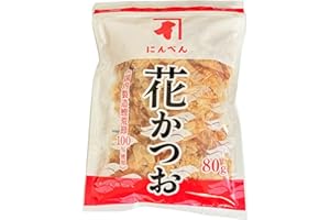 THE GREAT CANADIAN TEA Katsuobushi Copeaux de Bonite Katsuo pour Bouillon Japonais Dashi, 80g, Fabriqué au Japon